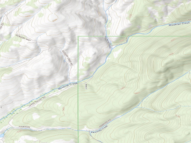 USGS topographic map of Muskrat Tr Hd Rd441-16