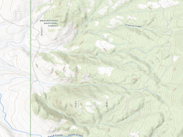 USGS topographic map of Muttin