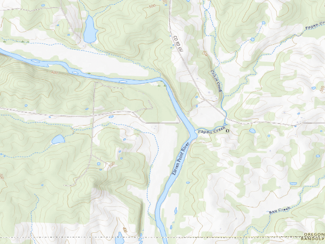 USGS topographic map of Myrtle Access