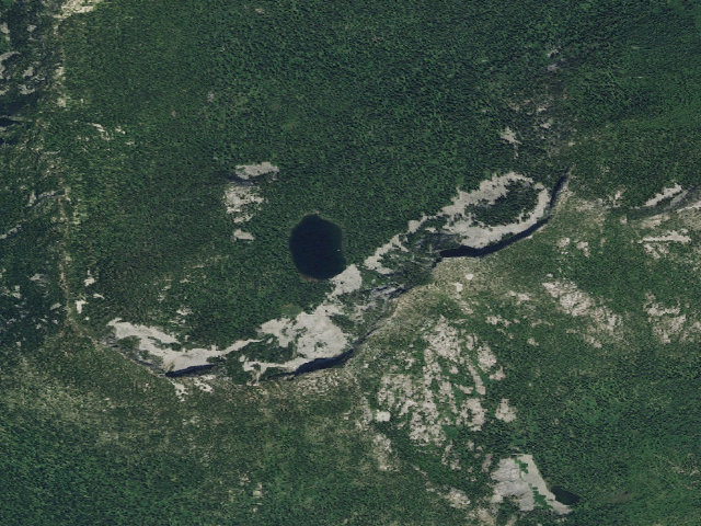 Aerial image of Myrtle Lake