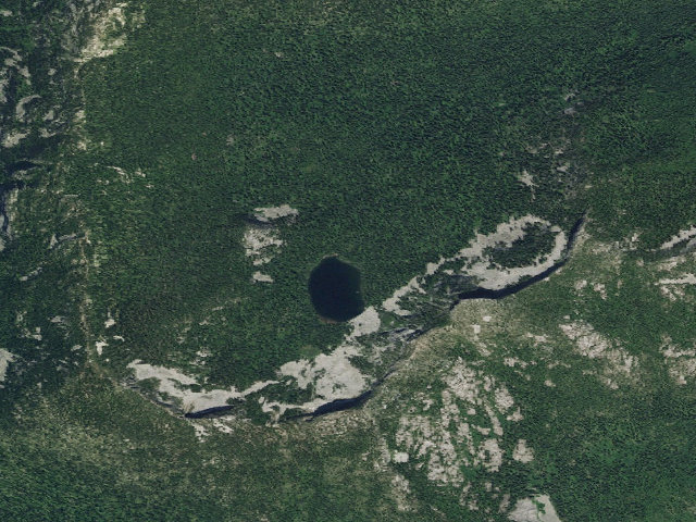 Aerial image of Myrtle Lake