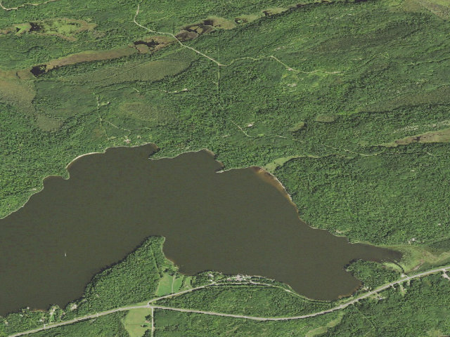 Aerial image of Myrtle Lake Site 5