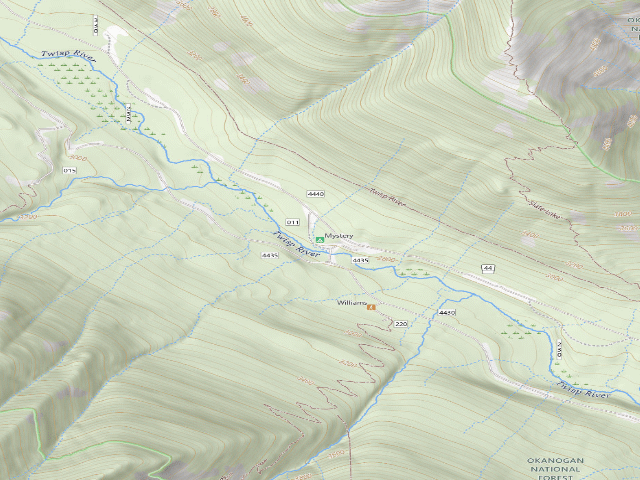 USGS topographic map of Mystery
