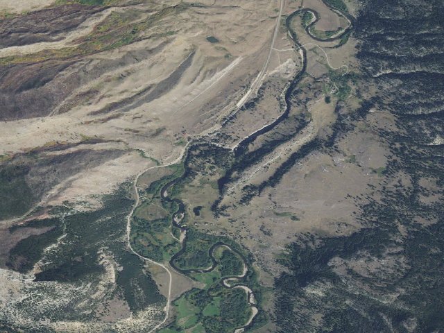 Aerial image of N Bridge