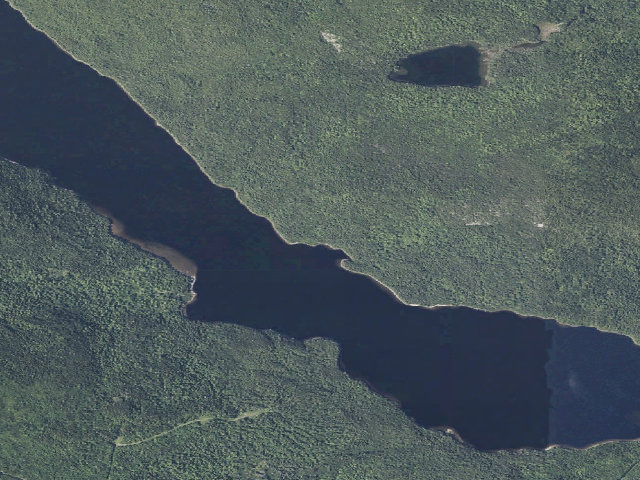 Aerial image of Nahmakanta Lake - East Side (Nahmakanta Public Land)