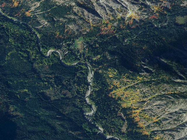 Aerial image of Napeequa Crossing Campground