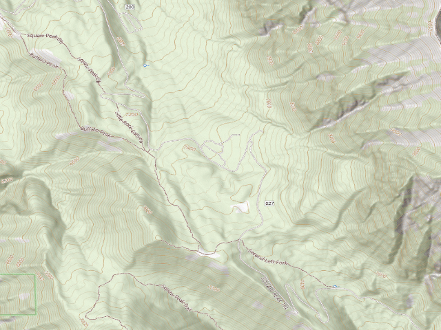 USGS topographic map of National Guard Dispersed Area