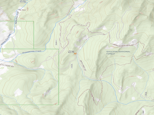 USGS topographic map of Ncrazy1