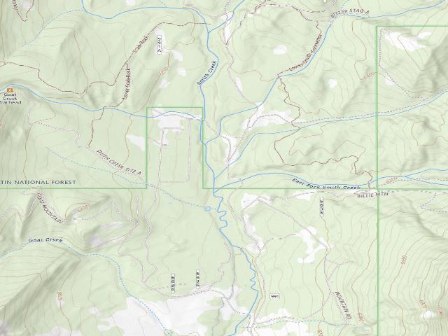 USGS topographic map of Ncrazy4