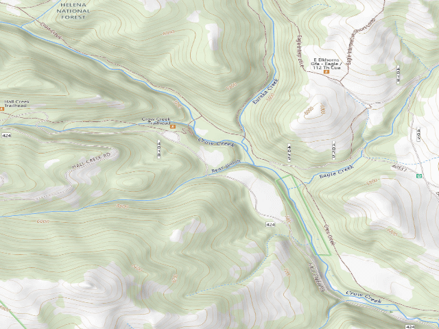 USGS topographic map of Ncrow02A