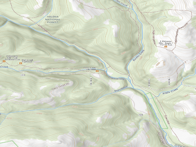 USGS topographic map of Ncrow03