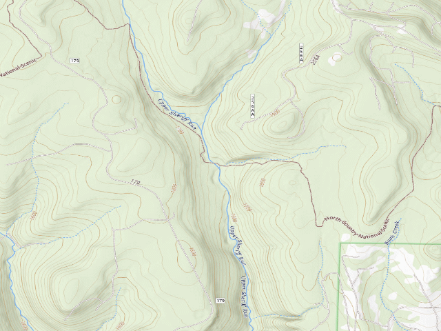 USGS topographic map of Nct-Hunter Station Shelter