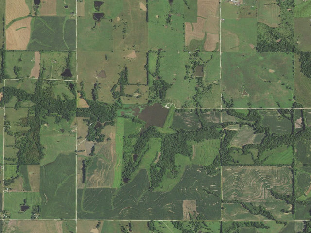 Aerial image of Nebo State Fishing Lake