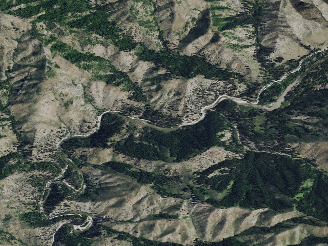 Aerial image of Neinmeyer Campground
