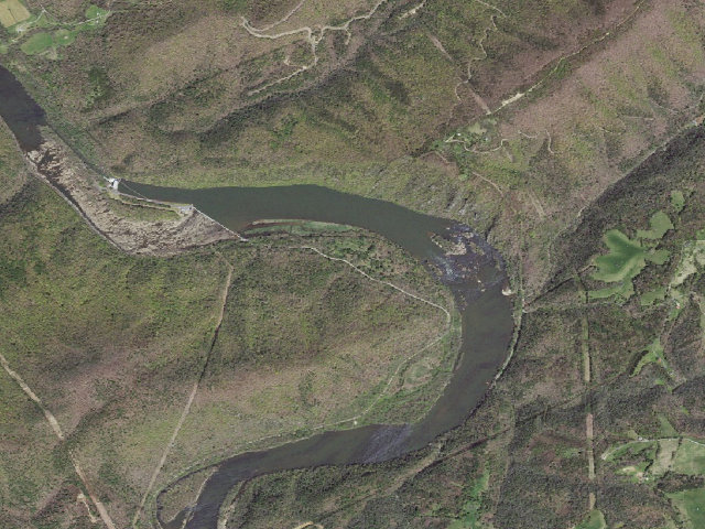 Aerial image of New River