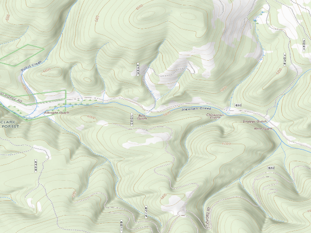 USGS topographic map of Newlan Creek-830-04