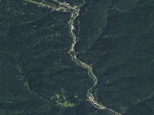 Aerial image of Newsome Workcenter Campsite