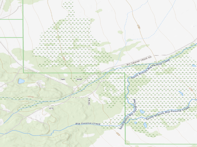 USGS topographic map of Next To Private Property