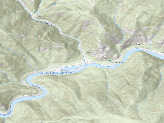 USGS topographic map of Nf250Erd-001D