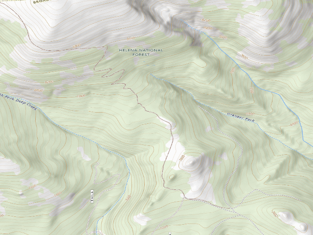 USGS topographic map of Nforkdeep Rd 423F1 008