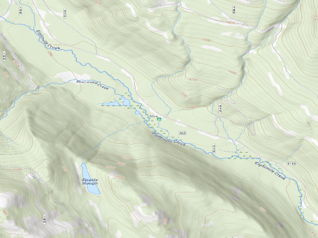 USGS topographic map of Nice