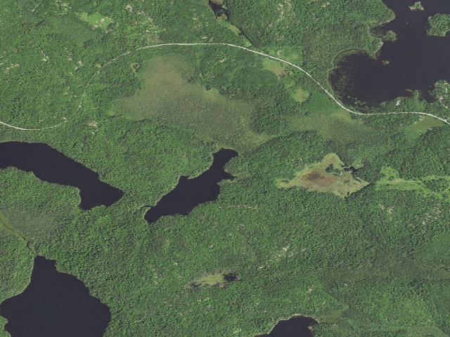 Aerial image of Nigh Lake Site 1