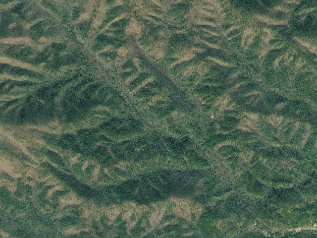 Aerial image of Nimblewill Dispersed Area