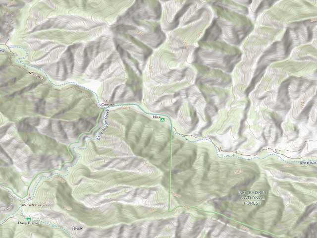 USGS topographic map of Nira