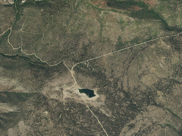 Aerial image of Nizhoni Campground