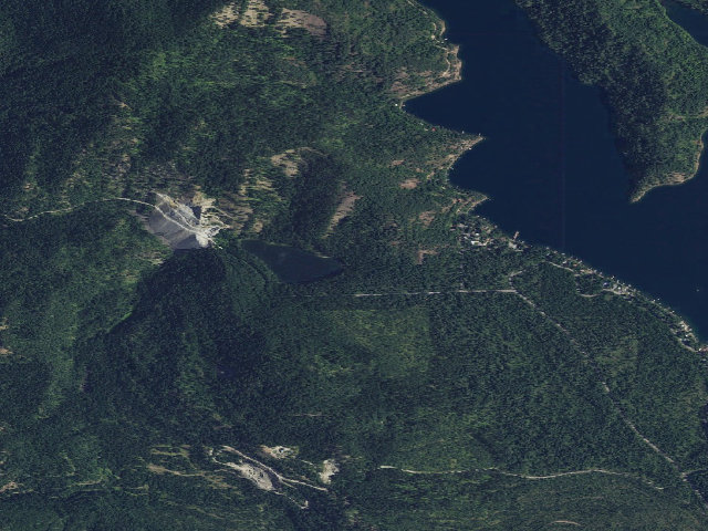 Aerial image of No Name Lake