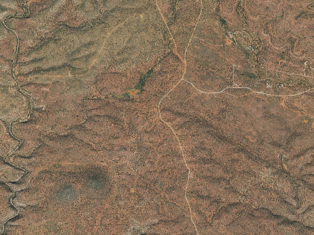 Aerial image of Nolan Dispersed Camping Area