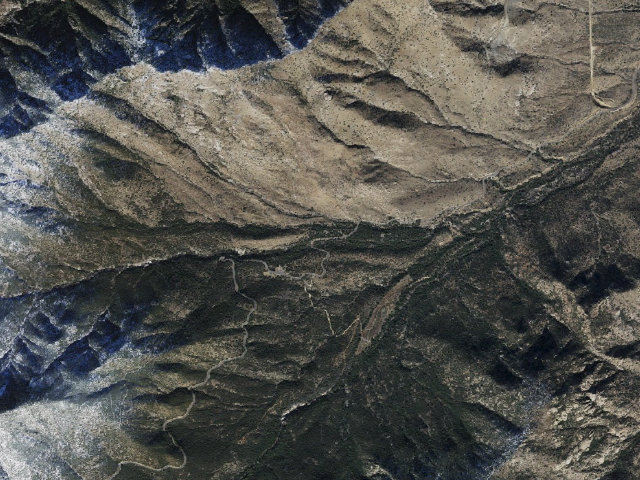 Aerial image of Noon Creek