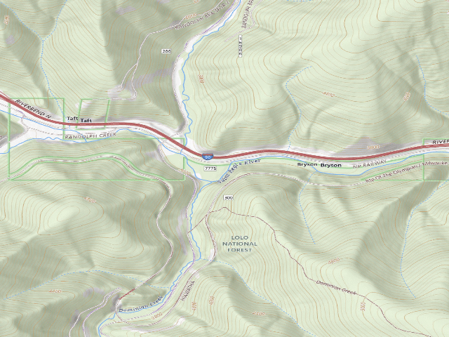 USGS topographic map of Nor-Pac 2B