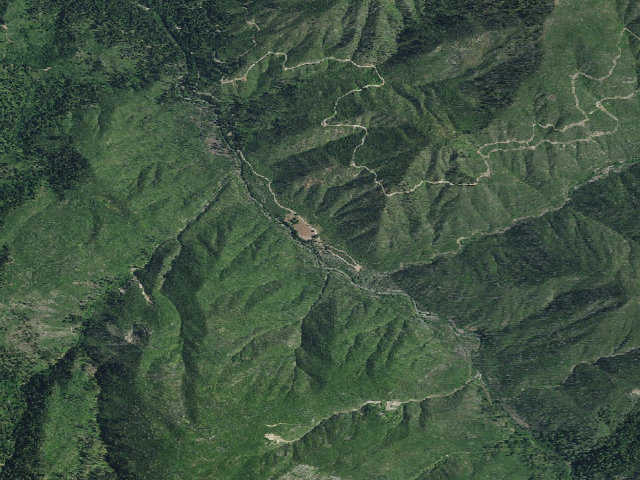 Aerial image of Norcross Campground