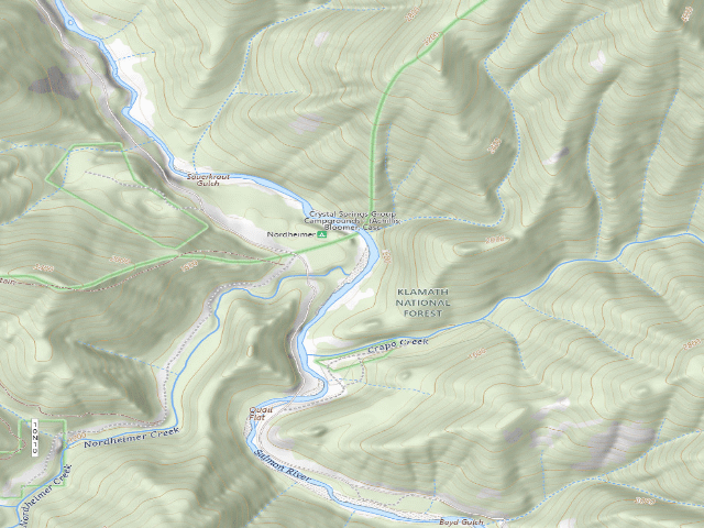 USGS topographic map of Nordheimer