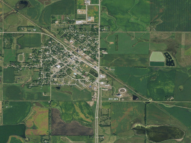 Aerial image of Nordland Park Campground (Arlington)