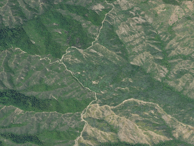 Aerial image of North Cow Mountain Recreation Area
