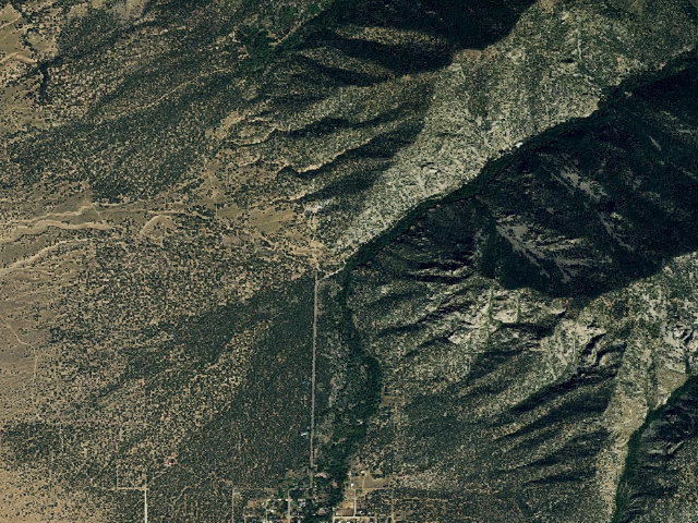 Aerial image of North Crestone Campground