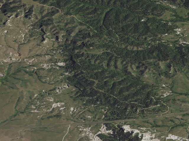 Aerial image of North End Rd