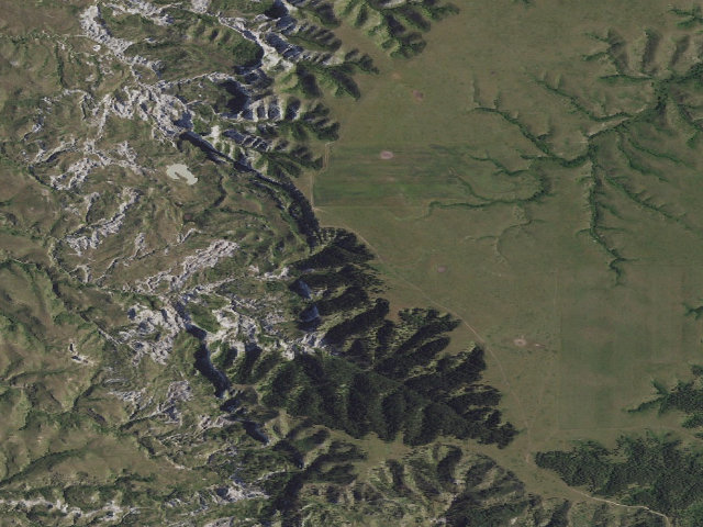 Aerial image of North End Rd