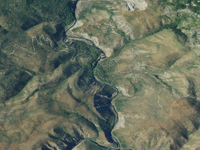 Aerial image of North Fork