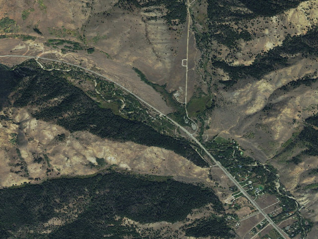 Aerial image of North Fork Cg
