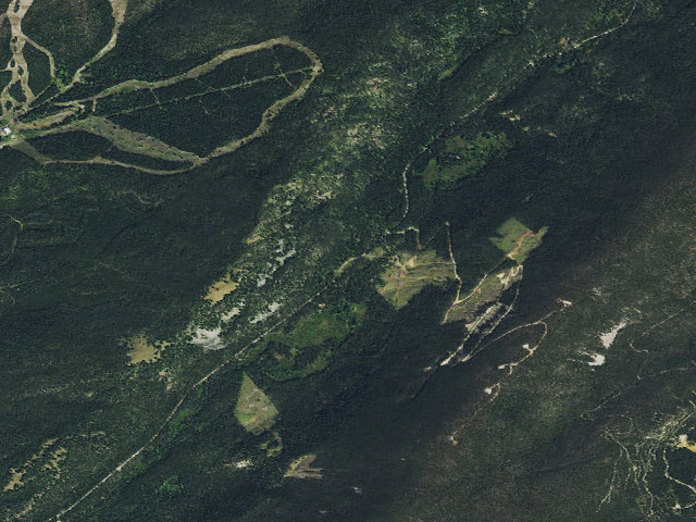 Aerial image of North Fork Flint Creek-003B