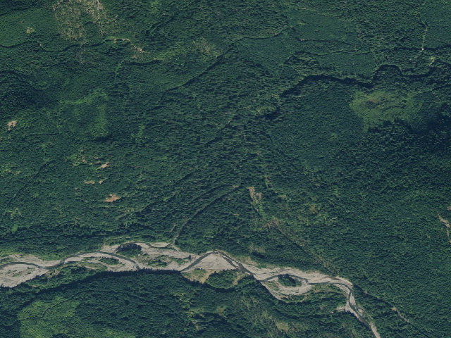 Aerial image of North Fork Gcg