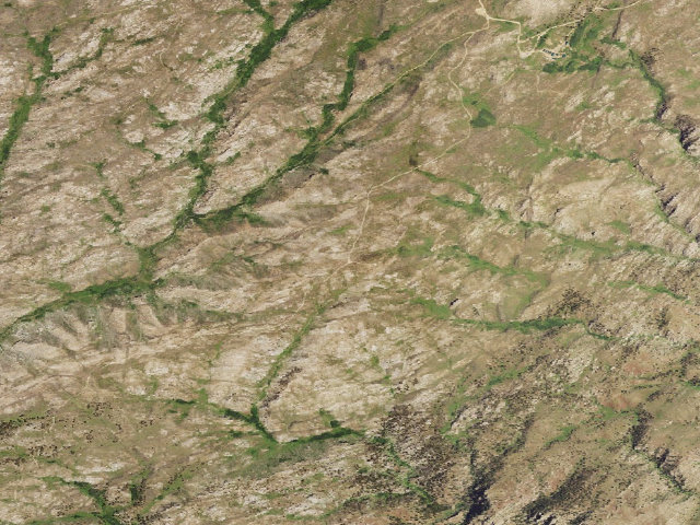 Aerial image of North Laramie River Trailhead