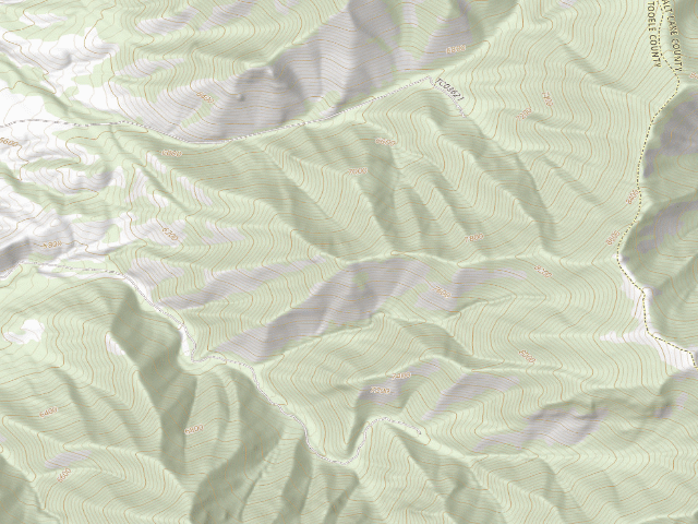 USGS topographic map of North Oquirrh Management Area (Noma)