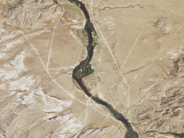 Aerial image of North Platte River-Miracle Mile PAA — Engstrom
