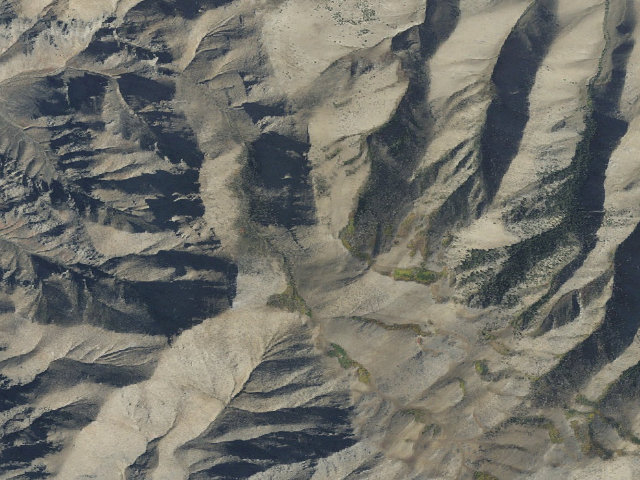 Aerial image of North Stansbury Mountains