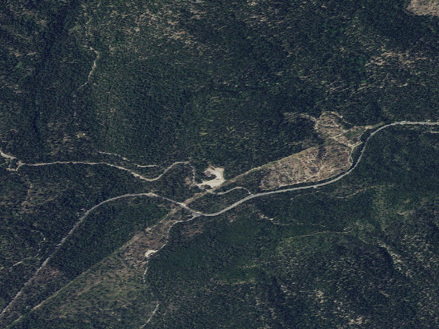 Aerial image of North Summit Horse Camp