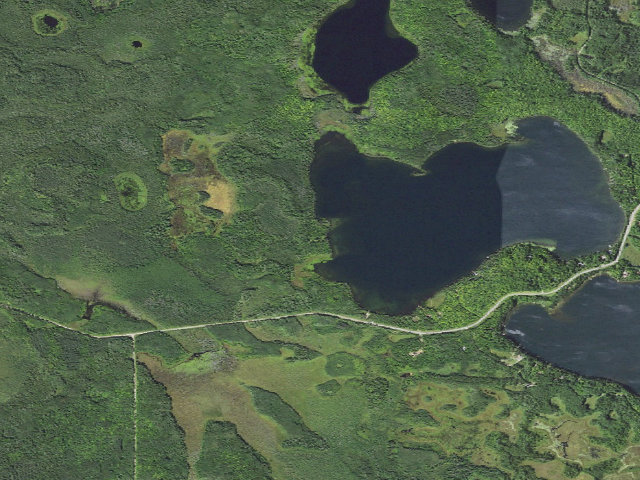 Aerial image of North Twin Lake B9